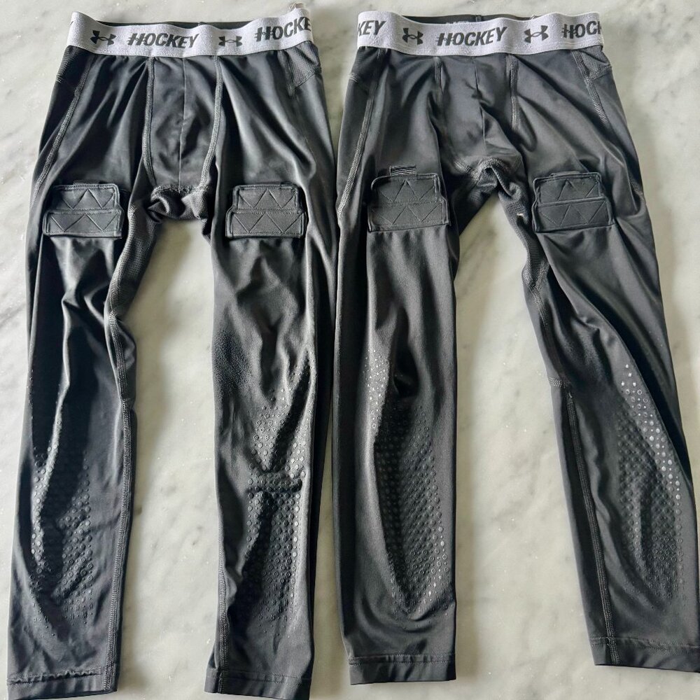 Under Armour Hockey Compression Pants (2 pairs) - Youth Small